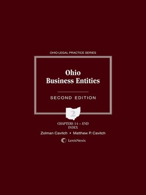 cover image of Ohio Business Entities